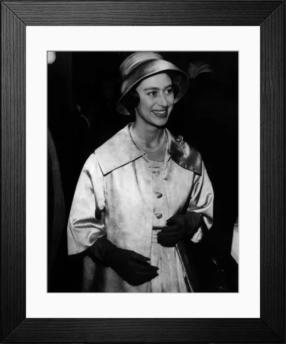 Framed Print : Princess Margaret attending function, October 1959 At St James Palace