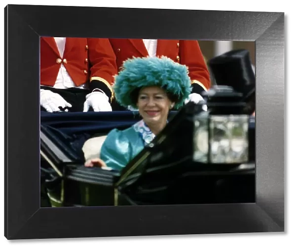 Princess Margaret Royal Ascot June 1990