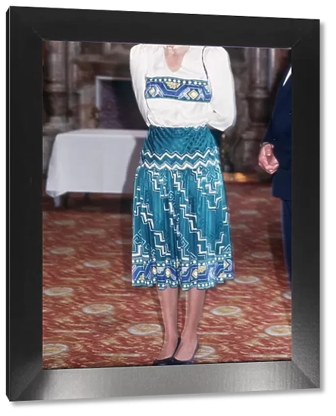 Princess Anne the Princess Royal at Scottish Woman of the Year Awards June 1987