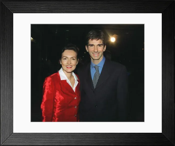 : Damon Hill And Wife Gorgie Arrive At The Bbc 1996 Sports Personality Of : Damon Hill And Wife Gorgie Arrive At The Bbc 1996 Sports Personality Of