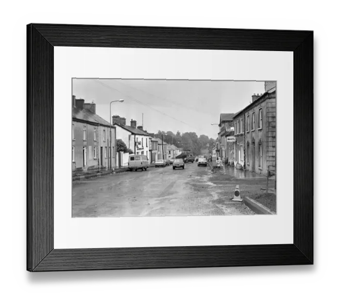Framed Print : Security Protest Rally Newtownbutler Fermanagh June 1980 The Fermanagh village of