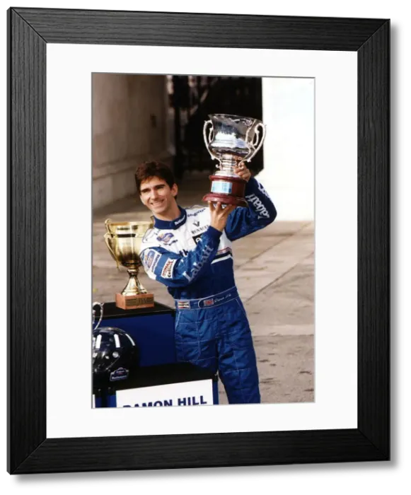 Framed Print : Damon Hill Formula One Racing Driver Framed Print : Damon Hill Formula One Racing Driver