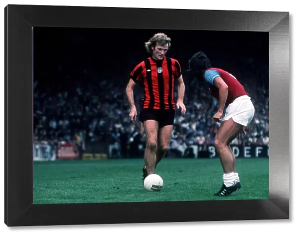 West Ham United v Manchester City League Match 6th September 1975