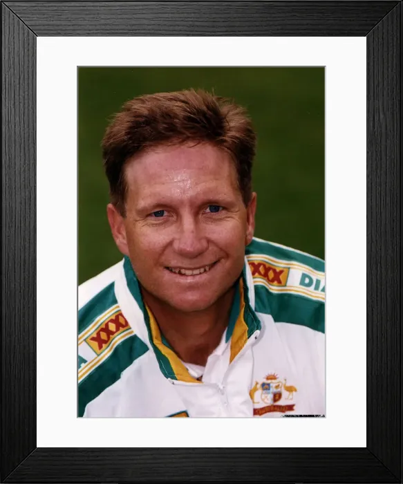Framed Print : Ian Healy Austrailian International cricketer April 1993 Framed Print : Ian Healy Austrailian International cricketer April 1993