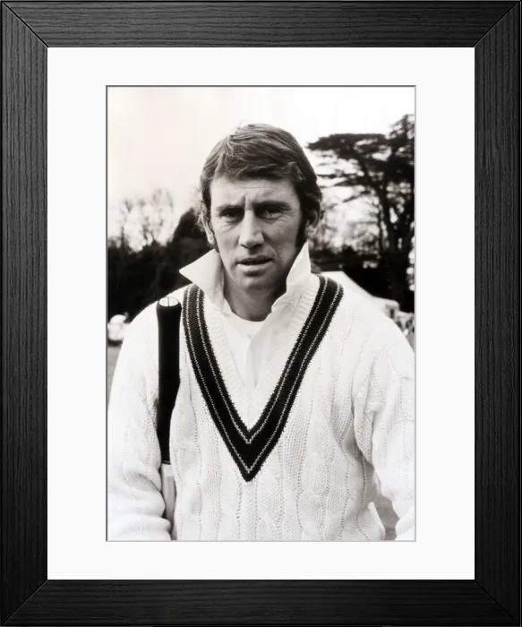 Framed Print : Ian Chappell - Australian Cricketer - 1972 at Arundel