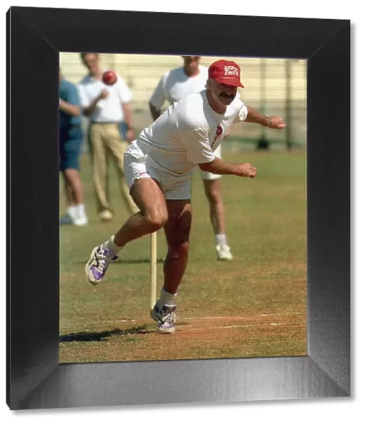 Dennis Lillee Australian Fast Bowler. Circa 1988