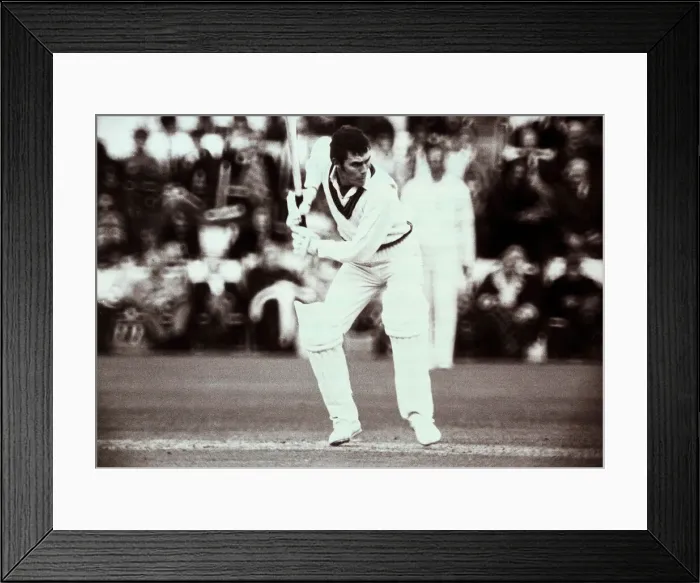 Framed Print : Ian Chappell Australian Cricketer - 1972 in action at Arundel Framed Print : Ian Chappell Australian Cricketer - 1972 in action at Arundel