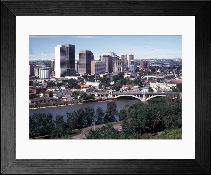 Framed Print : Calgary - Alberta - Canada Framed Print : Calgary - Alberta - Canada