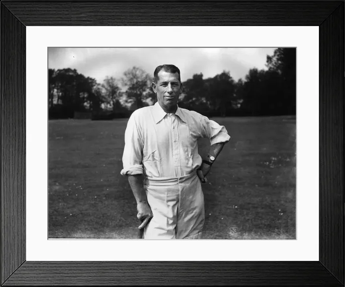 Framed Print : Clem Hill the Australian cricketer Y2K Framed Print : Clem Hill the Australian cricketer Y2K