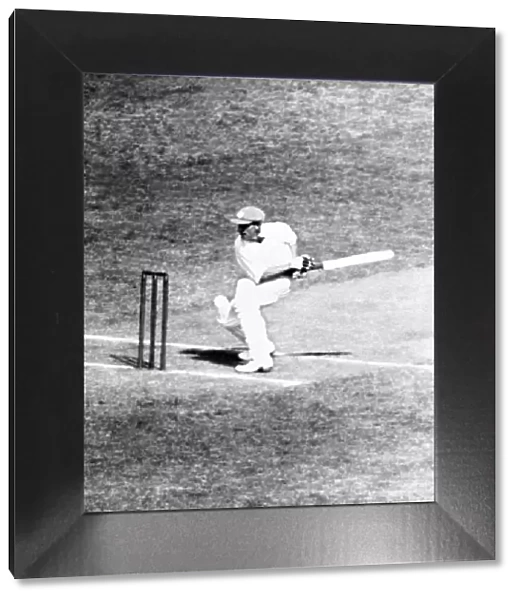 Don Bradman, Cricketer, Batsman Bradmans first boundary on the second day of