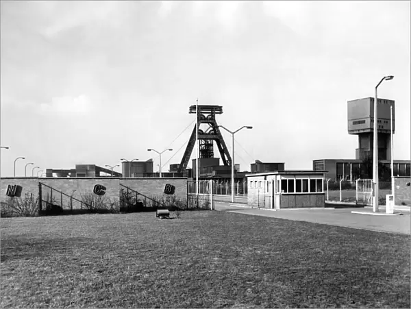 View of Hem Heath Colliery in Trentham, Stoke On Trent, Staffordshire