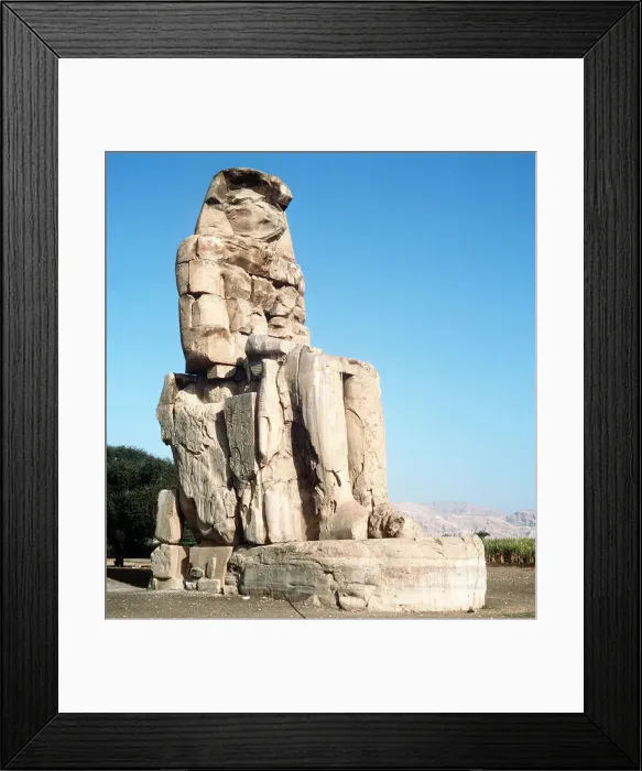 Framed Print : Colossi of Memnon, Egypt Framed Print : Colossi of Memnon, Egypt