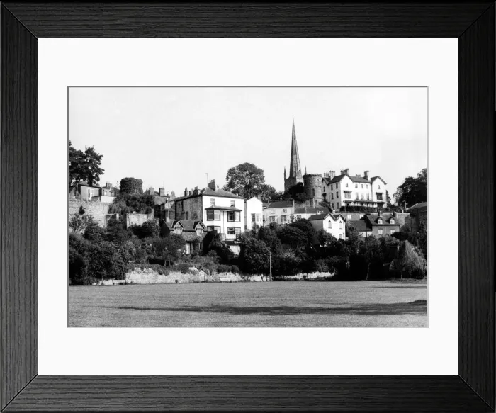Framed Print : Country views of Herfordshire around Bredwardine, Symonds Yat and the river Wye. c Framed Print : Country views of Herfordshire around Bredwardine, Symonds Yat and the river Wye. c