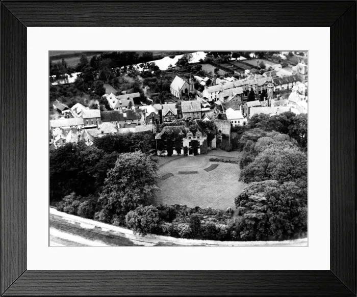 Framed Print : Clifford Castle, Herefordshire 9th May 1939 Framed Print : Clifford Castle, Herefordshire 9th May 1939