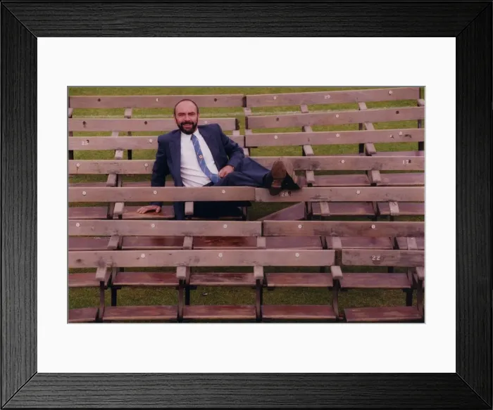 Framed Print : Sunderland Associated Football Club - Bob Forster with some of the 3 Framed Print : Sunderland Associated Football Club - Bob Forster with some of the 3