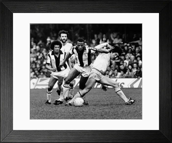 Framed Print : Cyrille Regis the footballer from West bromwich. May 1981 Framed Print : Cyrille Regis the footballer from West bromwich. May 1981