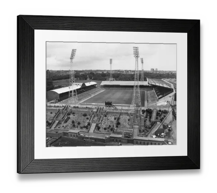 Framed Print : St James Park home of Newcastle United circa 1975
