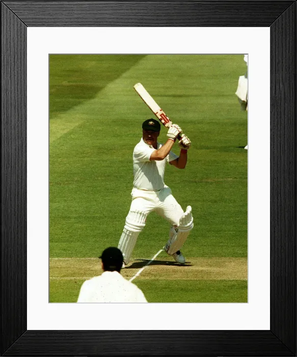 Framed Print : David Boon Cricket a Lords century was ended six runs short Framed Print : David Boon Cricket a Lords century was ended six runs short