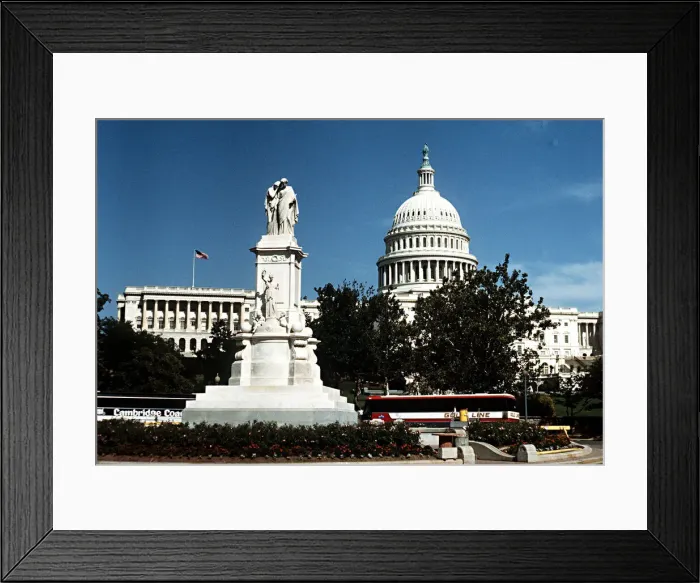 Framed Print : Capitol House, Washington DC, USA