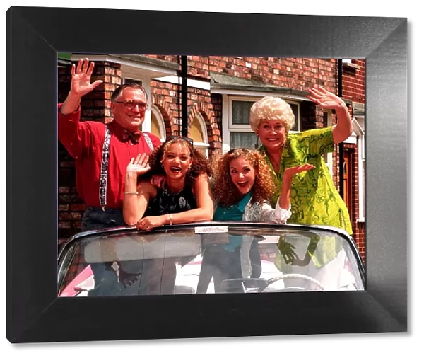 Weatherfield four 1997. Jack, Fiona, Maxine and Vera to star in a feature length video in