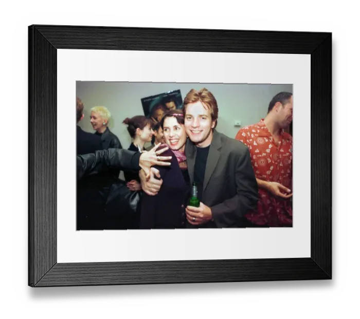 Framed Print : Actress Sadie Frost with actor Ewan McGregor at Glasgow Hilton Hotel for the Scottish Framed Print : Actress Sadie Frost with actor Ewan McGregor at Glasgow Hilton Hotel for the Scottish