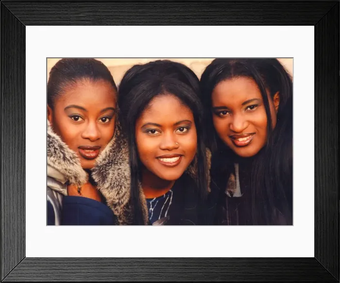 Framed Print : Girl band Fierce perform live at Benfield School in Newcastle as part of a nationwide Framed Print : Girl band Fierce perform live at Benfield School in Newcastle as part of a nationwide
