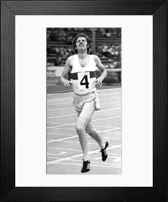 Framed Print : Brendan Foster at Crystal Palace during the Great Britain Framed Print : Brendan Foster at Crystal Palace during the Great Britain