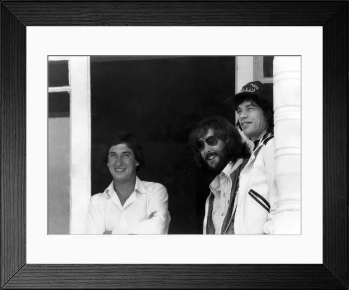 Framed Print : A View from the Pavillion. The Rolling Stones, Mick Jagger, an ardent cricket fan Framed Print : A View from the Pavillion. The Rolling Stones, Mick Jagger, an ardent cricket fan