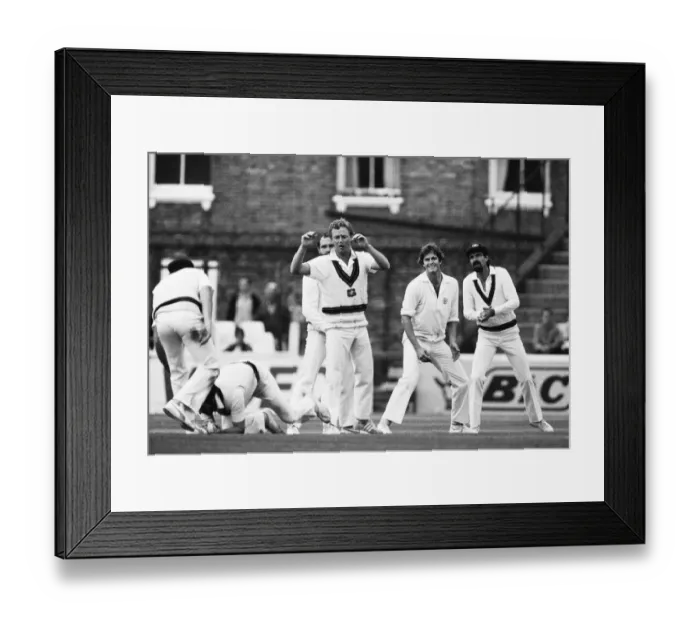 Framed Print : England v Australia 6th test match of The Ashes at The Oval Framed Print : England v Australia 6th test match of The Ashes at The Oval