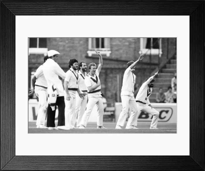 Framed Print : England v Australia 6th test match of The Ashes at The Oval Framed Print : England v Australia 6th test match of The Ashes at The Oval