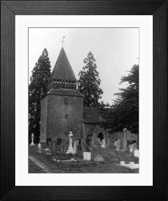 Framed Print : St. Annas Church, Thornbury, Herefordshire. 13th August 1951 Framed Print : St. Annas Church, Thornbury, Herefordshire. 13th August 1951