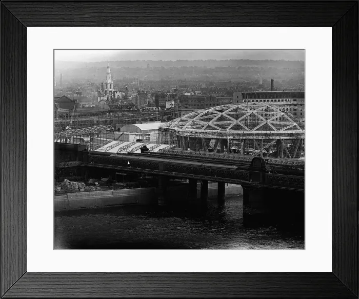 Framed Print : Festival of Britain 1951 An Aerial view of the South Bank site of the Festival of