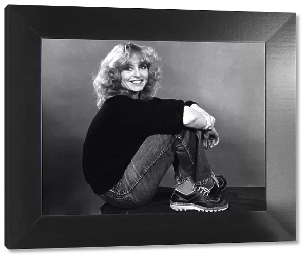Actress Liza Goddard, who is about to star in the new television series '