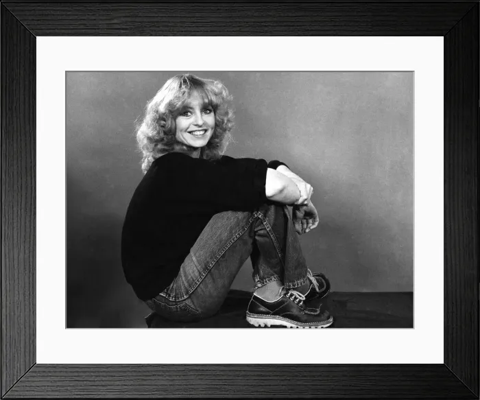 Framed Print : Actress Liza Goddard, who is about to star in the new television series Framed Print : Actress Liza Goddard, who is about to star in the new television series