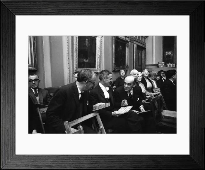 Framed Print : A. L. P. Norrington, President, Trinity College Oxford, 14th December 1966 Framed Print : A. L. P. Norrington, President, Trinity College Oxford, 14th December 1966