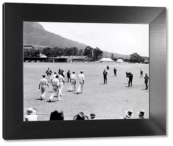 M. C. C Tour of Africa. 2nd Test: South Africa v England at Cape Town, Jan 1-5, 1931