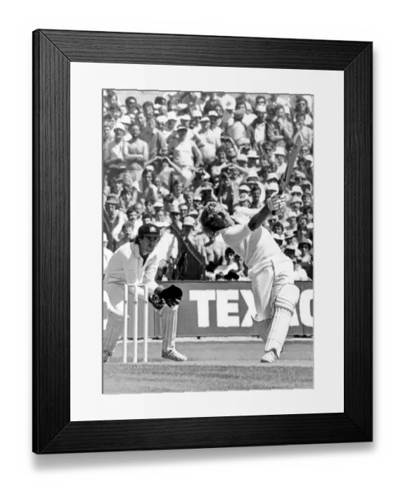 Framed Print : Texaco Trophy. England v. Australia one day International at Old Trafford Framed Print : Texaco Trophy. England v. Australia one day International at Old Trafford