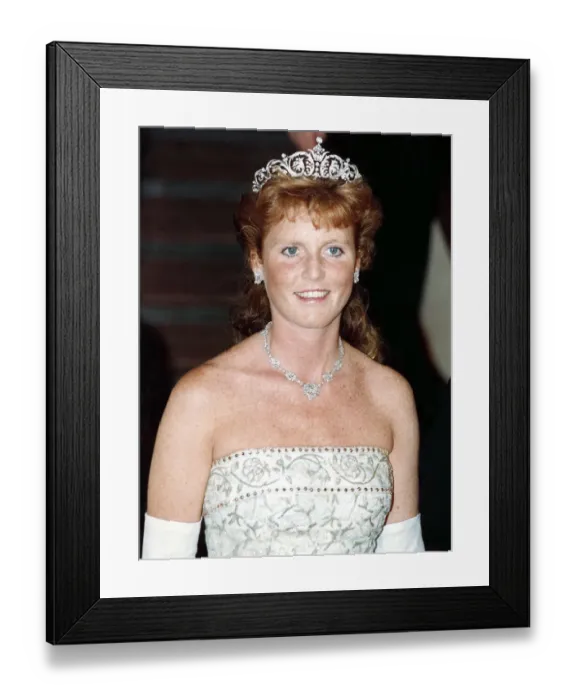 Framed Print : Sarah Ferguson, the Duchess of York, pictured on the Royal visit to Canada Framed Print : Sarah Ferguson, the Duchess of York, pictured on the Royal visit to Canada