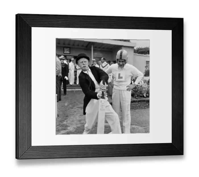 Framed Print : Cricket. Lords Tavenors v. American Yalemen. 24th August 1958