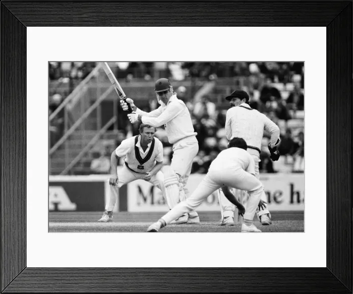 Framed Print : England v Australia 6th test match of The Ashes at The Oval