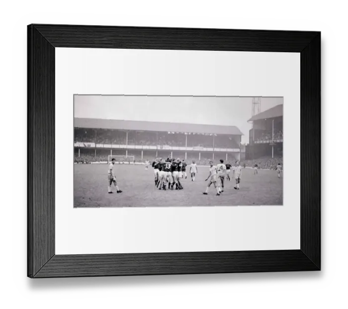 Framed Print : World Cup Brazil versus Hungary at Goodison Park 15th July 1966 Fresco Framed Print : World Cup Brazil versus Hungary at Goodison Park 15th July 1966 Fresco