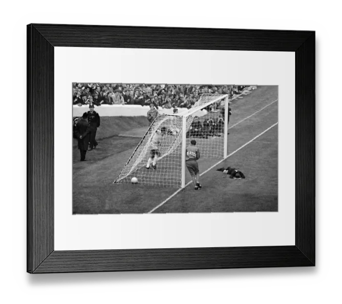 Framed Print : World Cup Bulgaria versus Brazil 12th July 1966 Pele scores Brazil