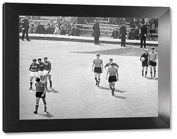 World Cup Russia versus Italy 18th July 1966 End of the match