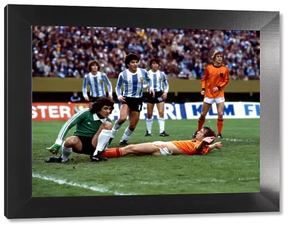World Cup final 1978 Holland 1 Argentina 3 after extra time Rob