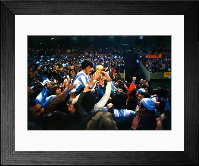 Framed Print : World Cup 1978 Final Holland 1 Argentina 3 after extra time Framed Print : World Cup 1978 Final Holland 1 Argentina 3 after extra time
