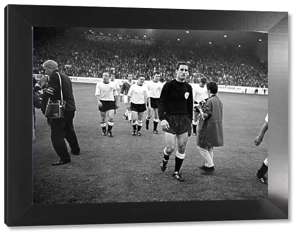 World Cup West Germany versus Switzerland the players leave the field W6707