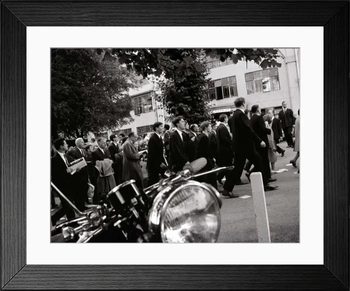 Framed Print : World Cup 1966 England (0) versus Uruguay (0 Framed Print : World Cup 1966 England (0) versus Uruguay (0