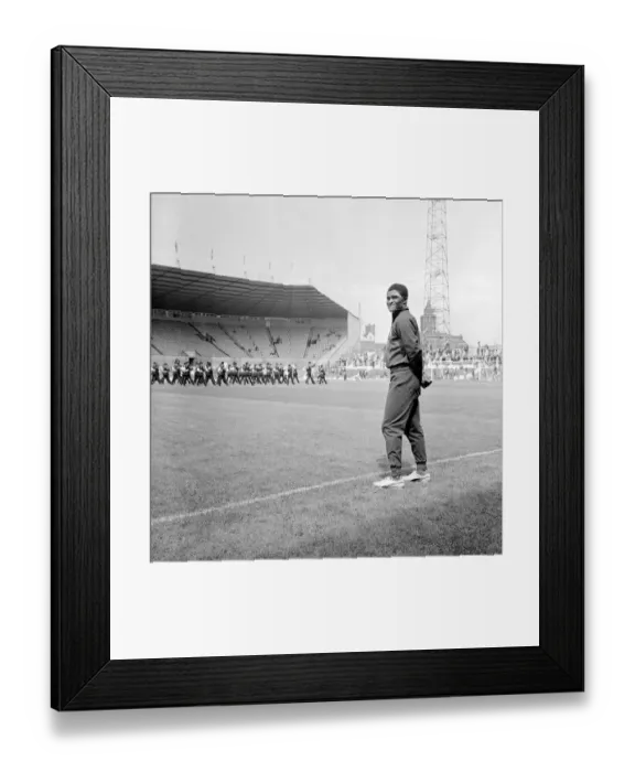 Framed Print : World Cup Bulgaria versus Portugal at Old Trafford 17th July 1966