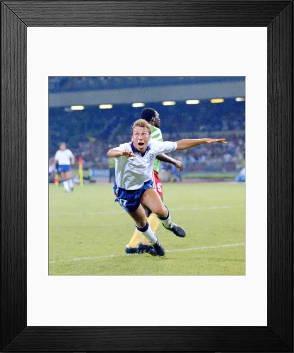 Framed Print : World Cup Finals Quarter Final Match 1990 San Paolo Stadium in Naples Italy Framed Print : World Cup Finals Quarter Final Match 1990 San Paolo Stadium in Naples Italy