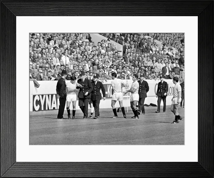 Framed Print : World Cup Quarter Finals West Germany versus Uruguay 24th July 1966